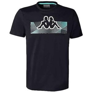 Kappa S64102541 T-shirt, volwassenen, uniseks, meerkleurig, standaard