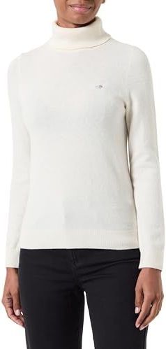 GANT - Trui - Ecru - Knitwear - Lange Mouw