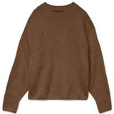 VERO MODA Dames Vmboom LS O-hals pullover Ga Noos, Emperador, XS, Emperador, XS