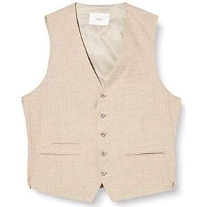 s.Oliver - Herenvest - Bruin - Vest