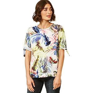 Cecil Dames 343053 linnen blouse, wit, XXL