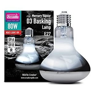 Arcadia 2nd Generation Mini D3 UV Basking lamp 80W