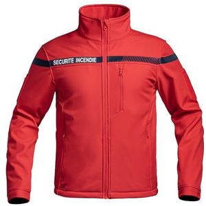 A10 Equipment SOFTSHELL Fire Safety Jacket Rood, Rood, XL