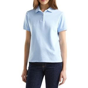 United Colors of Benetton Poloshirt voor dames, lichtblauw 2k3, XXS