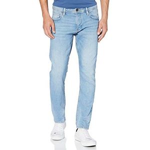 ESPRIT Stretch jeans met biologisch katoen, Blue Light Washed., 28W x 30L