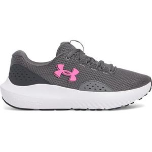 UA W Charged Surge 4 - Castlerock/Antraciet/Aero Roze - 4, Castlerock Antraciet Aero Roze, 37.5 EU