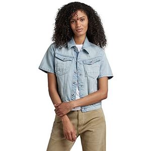 G-STAR Raw - Arc - Damesjas - Blauw - Korte Mouwen