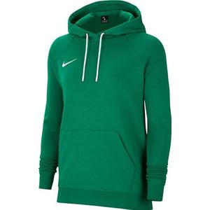 Nike Dames Sweater Met Capuchon W Nk Flc Park20 Po Hoodie, Pine Groen/Wit/Wit, CW6957-302, XS
