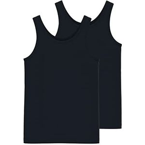 NAME IT Meisjes onderhemd, zwart, 122/128 cm