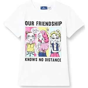 Chicco T-shirt met korte mouwen, wit, normaal voor meisjes en meisjes, Wit