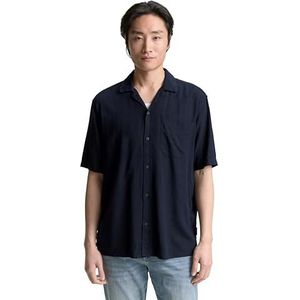 Tom Tailor - 1046095 - Herenhemd - Sky Captain Blue