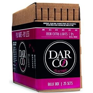 Darco Box met 25 uur Darco Electric Extra Light Nikkel Wound 9-42