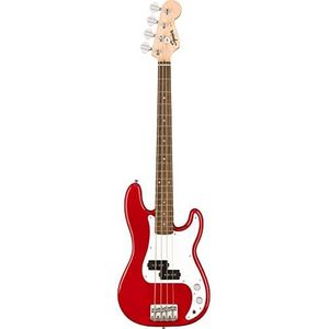 Fender Squier Elektrische Bas - Mini Precision Bass in Dakota Rood