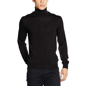 CASUAL FRIDAY CFKonrad Merino Roll Neck Knit Pullover voor heren, coltrui, zwart (50003), XXL