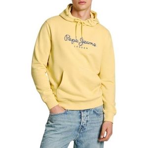 Pepe Jeans Saul Hoodie Sweatshirt met capuchon voor heren, Geel (Gemist geel), XS
