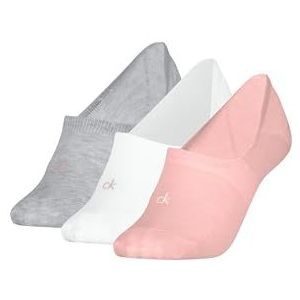 Calvin Klein - Medium Cut Footie - Roze - 3 stuks