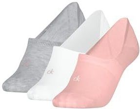 Calvin Klein - Medium Cut Footie - Roze - 3 stuks