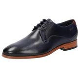 SIOUX - Geriondo-704 - Veterschoen - Donkerblauw / Bruin - Leer