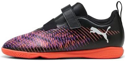 PUMA - FUTURE 8 PLAY TT V - Voetbalschoenen - Zwart/Rood/Wit - Synthetisch