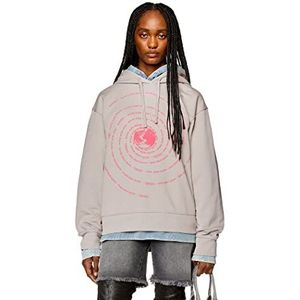 Diesel F-maxinne-hood sweatshirt met ronde hals voor dames, 96 W, L