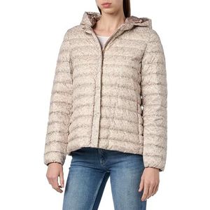 Geox Woman D JAYSEN DOWN JACKETS SIMP TAUPE/PUMICE ST_52, SIMP TAUPE/PUMICE ST, 46