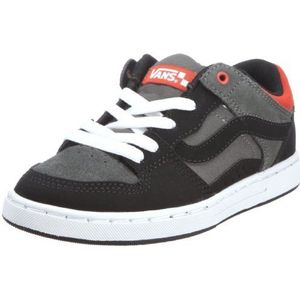 Vans Baxter Fashion Sneakers voor jongens, Noir Black Charcoal, 29 EU