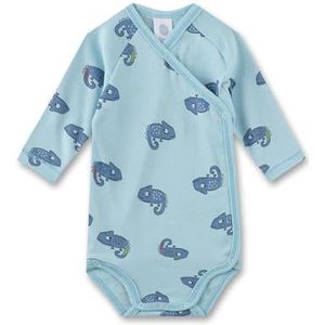 Sanetta Babyjongens 324316 bodysuit, melkblauw, 50, Milky Blue., 50 cm