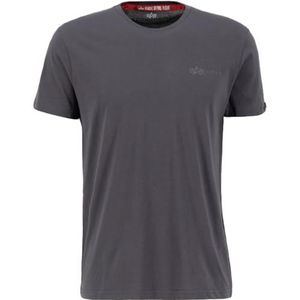 Alpha Industries Luchtmacht T Shirt voor Mannen Vintage Grey