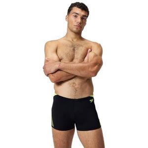 Speedo Hyperboom Splice Aquashort Zwembroek voor heren, sneldrogend, training, fitness, chloorbestendige zwemkleding (1 stuks)