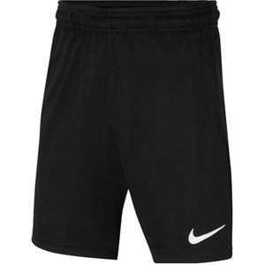 Nike Uniseks-Kind Shorts Dri-Fit Park, Nero/Nero/Bianco, DB8244-010, S