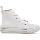 MTNG - Bigger Z - Trainers - Wit - Plat - Vetersluiting - Casual
