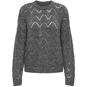 Onllouisiana Ls Sequins O-Neck KNT, Steeple Gray, XL