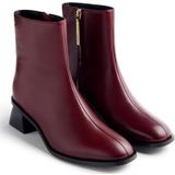 Gioseppo - Pierz - Enkellaarsjes - Leren - Sculptuurhak - Rits aan Binnenkant