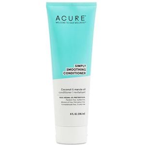Acure, Simply Smoothing Conditioner, Coconut & Marula Oil, 8 fl oz (236.5ml)