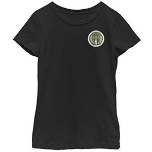Marvel Unisex Kinderen Loki Badge T-shirt, L, zwart, L