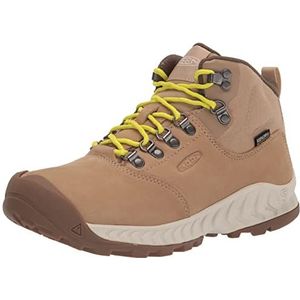 KEEN Nxis Explorer Mid waterdichte wandelschoenen voor dames, Safari Berk, 42 EU