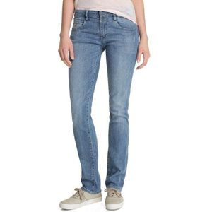 ESPRIT Rechte pijpen jeans voor dames met dubbele knoopsluiting