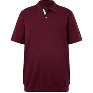 JP 1880 Herenkleding Big & Tall Plus Size L-8XL poloshirt, korte mouwen, buikpasvorm, piqué, tot 8 XL 825344, Nougat Bruin, 6XL