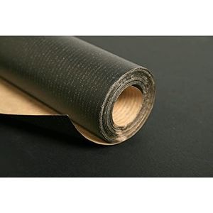Clairefontaine - Ref 395729C - Kraft Paper Roll (Single Roll) - 10 x 1m formaat, 60gsm papier, zuurvrij, pH-neutraal - Geschikt voor schilderen en tekenen - Zwart