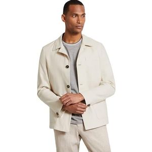 Bugatti - Colbert - Ecru - Turn-down Kraag - MODERN FIT