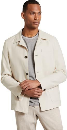 Bugatti - Colbert - Ecru - Turn-down Kraag - MODERN FIT