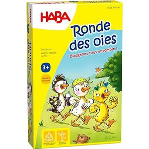 HABA Ronde van de gans gezelschap voor kinderen, een spel met beweging en animatie, grootte 3 jaar, 306980, 306980, kleurrijk