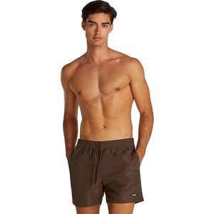 CALVIN KLEIN Heren MEDIUM TREKKOORD Boardshorts, bruin (Juna Brown), XXL, Bruin (Juna Brown), XXL