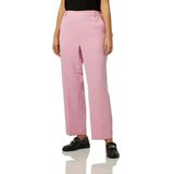 KAFFE - Kaffe Damesbroek - Roze Frosting - Hoge Taille - Korte Lengte - Regular Fit