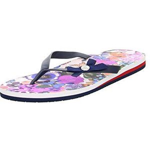 s.Oliver dames 27112 teenslippers, Blauw Navy 805, 41 EU