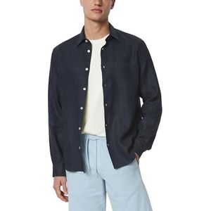 Marc O’Polo - Vrijetijdsoverhemd - Effen - Regular Fit - Linnen
