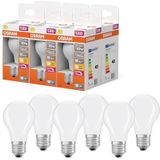Osram - LED Lamp - E27 - Peer A60 - Mat - Dimbaar - 6x 3.4W (40W) - 2700K