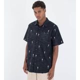 Hurley Oao Lido Stretch Overhemd Met Korte Mouwen