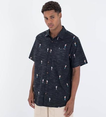 Hurley Oao Lido Stretch Overhemd Met Korte Mouwen