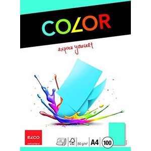 Elco 74616.32 Color kantoorpapier, A4, 80 g, intens blauw